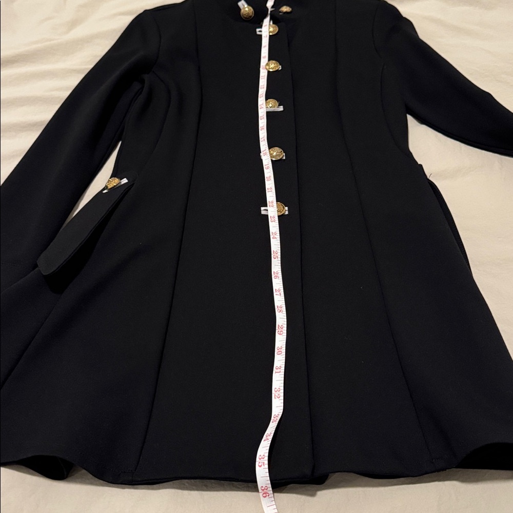 Joseph Ribkoff Black Jacket with Gold Buttons - Picture 9 of 15